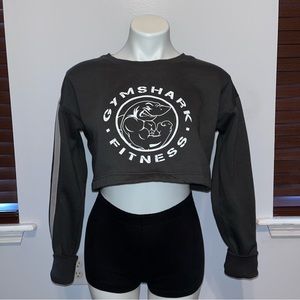 Gymshark crop sweatshirt